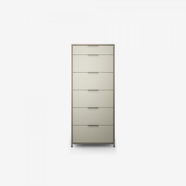 CHEST OF DRAWERS 6 DRAWERS ARGILE LACQUER Ligne Roset
