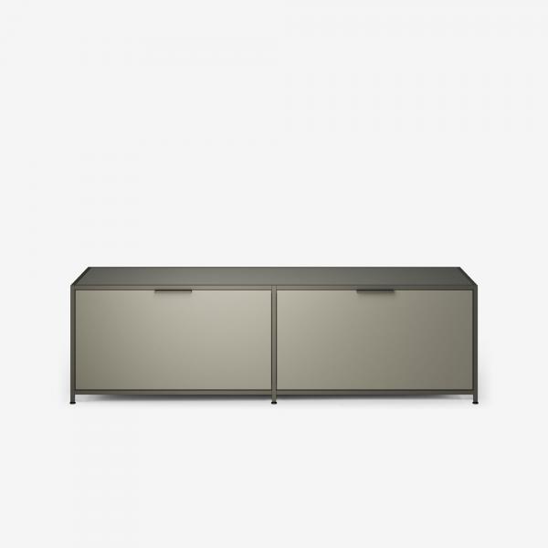 TV-MÖBEL 2 KLAPPTÜREN LACK TONGRAU Ligne Roset