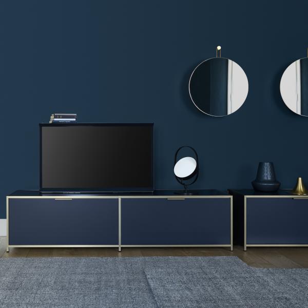 TV-MÖBEL 2 KLAPPTÜREN LACK WEISS Ligne Roset