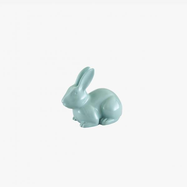 MINI PAN PAN DEKO-HASE PASTELLTÜRKIS Ligne Roset