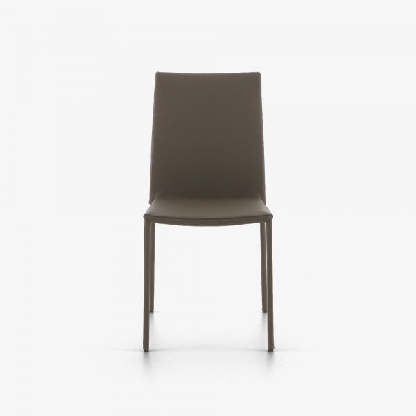 STUHL LEDER GRAU Ligne Roset