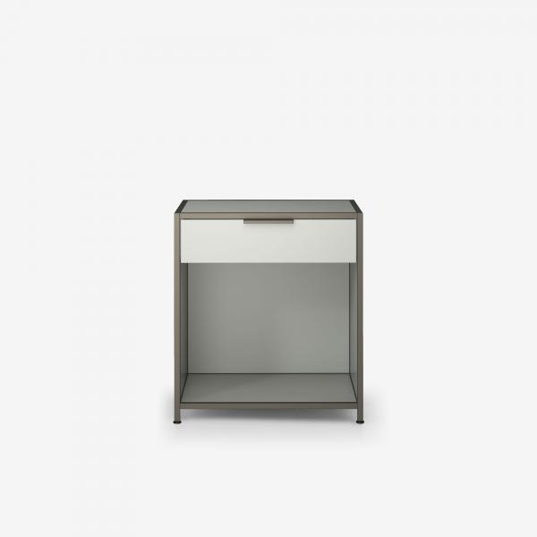 NIGHT CHEST 1 DRAWER PERLE LACQUER Ligne Roset