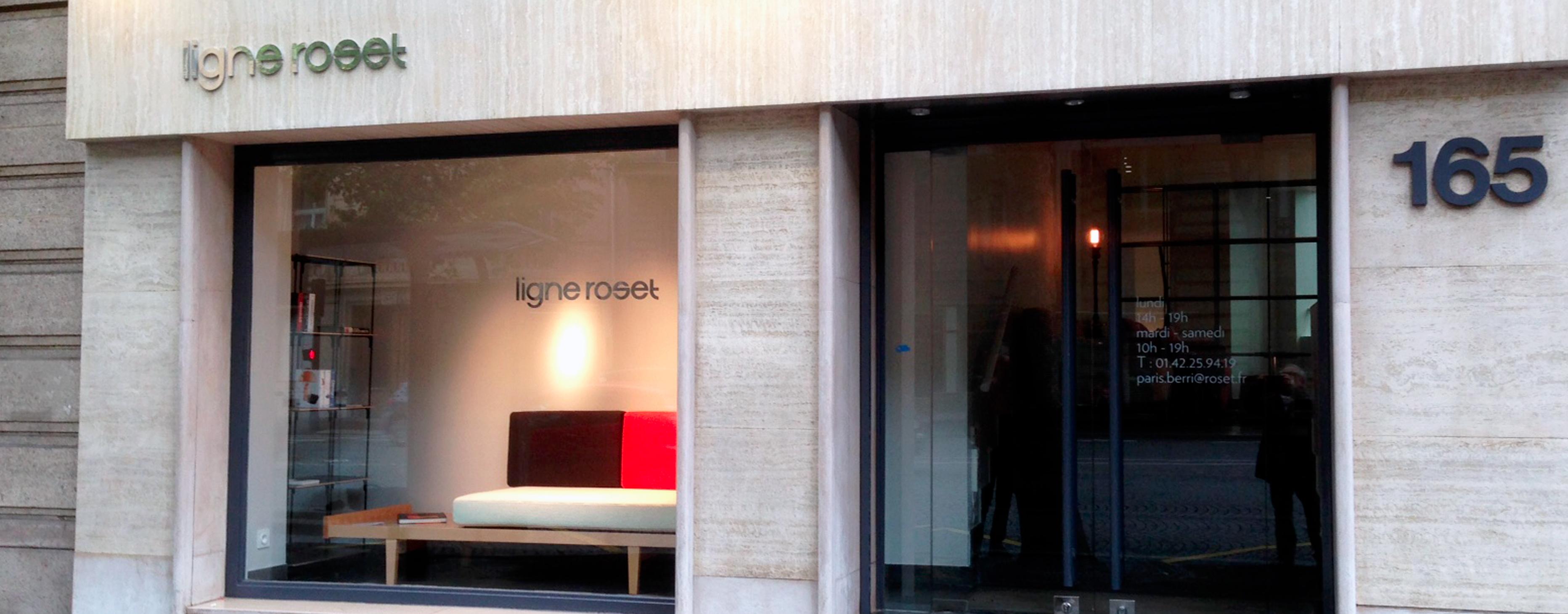 Nouveau magasin rue de Berri Paris 8ème Ligne Roset