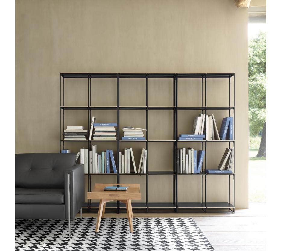 La Bibliotheque Fil Shelving Units From Designer Pierre Paulin